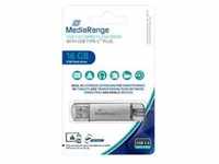 MediaRange combo - USB-Flash-Laufwerk - 16 GB