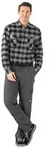 Highline Bundhose schiefer/schwarz/rot Gr&ouml;&szlig;e 24