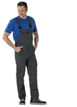 BW 290 Cargo-Latzhose grau Gr&ouml;&szlig;e 54