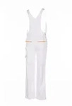 Planam Highline Latzhose reinwei&szlig;/reinwei&szlig;/gelb 48 2337048