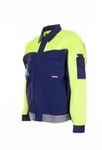 Planam Visline V1 Bundjacke marine/gelb/zink 24 2413024
