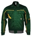 "Bundjacke - Gr. 24 - gr&uuml;n/orange/schiefer - V2 - Applikationen...