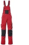 Mascot UNIQUE Latzhose Augsburg Gr. 23 rot/schwarz