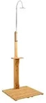 vidaXL Gartendusche Holz