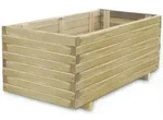 vidaXL Hochbeet 100x50x40 cm Holz Rechteckig