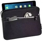 "PEDEA Fashion - Tasche f&uuml;r Tablet - Nylon - Schwarz - 12.9" - f&uuml;r Apple 12.9-inch