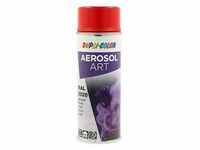 Buntlackspray AEROSOL Art verkehrsrot glänzend RAL 3020 400ml Spraydose 6 Dosen