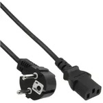 INLINE - Netzkabel - Schutzkontakt gewinkelt auf Kaltger&auml;testecker C13 - 7m