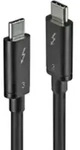 LINDY USB-Kabel USB 3.2 Gen1 USB-C&reg; Stecker, USB-C&reg; Stecker 0.50m Schwarz 41555