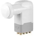 Wentronic Goobay Universal Octo LNB, Wei&szlig;-Grau
