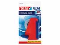 TESA Haushaltsabroller rot-blau inkl Film 15mmx33m kristall-klar
