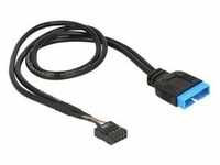 Delock Kabel USB 2.0 Pin Header Buchse > USB 3.0 Pin Header Stecker 45 cm