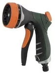 Siena Garden 399-863 Multifunktionsbrause 7-fach verstellbar, schwarz/orange
