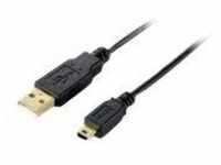 Equip - USB-Kabel - USB (M) bis Mini-USB, Typ B (M)