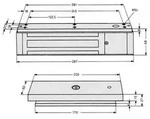 Assa Abloy effeff Fl&auml;chenhaftmagnet 828-------44F90