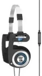 KOSS PORTA PRO mic On Ear Kopfh&ouml;rer kabelgebunden Schwarz, Silber Leichtb&uuml;gel,