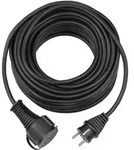 Verl&auml;ngerungskabel H05VV-F 3G1,5 IP44 Kabel-L.25m Gummi schwarz Brennenstuhl