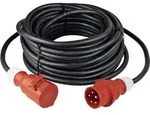 AS Schwabe 60517 Strom Verl&auml;ngerungskabel 16A Schwarz 10.00m H07RN-F 5G 2,5mm2 mit