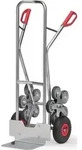 fetra&reg; Treppenkarre, Luftber., Tragkraft 200kg, Schaufel 250x320mm, 590x1300mm, 15kg
