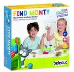 Beleduc 22411 - Find Monty! Wo versteckt sich Kater Monty? Lernspiel Kinderspiel