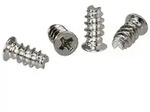 INLINE - L&uuml;fterschrauben - 5,0x10,0mm - silbern - bulk 2000er Pack