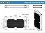 Alphacool NexXxoS ST30 Full Copper X-Flow 240mm Radiator (14229)