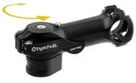 "by.schulz 10321 1-1/8" Vorbau "Stem Twist", L&auml;nge: 75 mm / 8&deg;, Lenker: 31,8 mm,