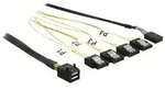 DeLOCK - SATA- / SAS-Kabel - SAS 6Gbit/s - 4x Mini SAS HD (SFF-8643)