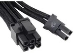 Silverstone Strom Anschlusskabel [1x ATX-Stecker 8pol. (4+4) - 1x ATX-Stecker 8pol.