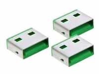 20er InLine® Port Blocker Nachfüllpack für USB Portblocker Halterungen / Stative /