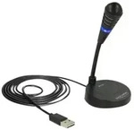 DeLOCK - Mikrofon - USB - Schwarz