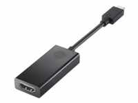 HP Externer Videoadapter - USB Type-C - HDMISchwarz - für Chromebook 13 G1;