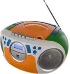 Dual P 70 CD-Radio UKW AUX, CD, Kassette Bunt