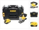 DeWalt DCS 331 NT Akku Stichs&auml;ge 18 V + 1x Akku 5,0 Ah + TSTAK - ohne Ladeger&auml;t