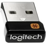 Logitech Pico USB Unifying Receiver Funk, USB Funk-Empf&auml;nger Deutsch, QWERTZ Schwarz