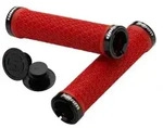 SRAM 00.7915.020.020 Griffe Locking, Double Clamps & End Plugs, 135 mm, rot/schwarz