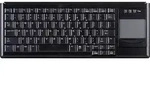 Active Key AK-4400-G USB Tastatur Deutsch, QWERTZ Schwarz Integriertes Touchpad
