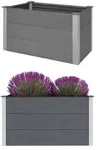 vidaXL Garten-Hochbeet WPC 100 x 50 x 54 cm Grau