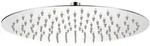 vidaXL Regenbrause Edelstahl 30 cm Rund