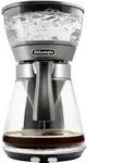 DeLonghi ICM17210 Clessidra Kaffeemaschine Glas, Silber-Grau Fassungsverm&ouml;gen