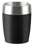 emsa Isolierbecher TRAVEL CUP, 0,20 L., Manschette schwarz