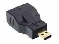 InLine® HDMI Adapter, Mini C Buchse auf Micro D Stecker, 4K2K kompatibel,...
