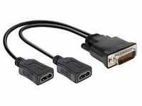 Delock - Videoadapter - HDMI weiblich bis DMS-59 männlich