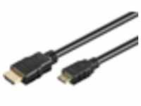 HDMI-Kabel Eth. A-St/Mini-C-St, 2,0 m, schwarz, Bulk