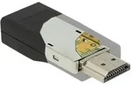Delock - Videokonverter - HDMI - VGA - Schwarz
