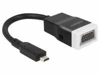 DeLOCK Adapter HDMI-micro D male > VGA female with Audio