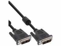 InLine® DVI-I Kabel, digital/analog, 18+5 Stecker / Stecker, Single Link, 2...