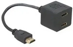 Delock - HDMI-Adapter - HDMI m&auml;nnlich bis HDMI weiblich