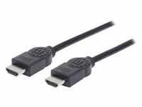 Manhattan HDMI Cable with Ethernet, 4K@30Hz (High Speed)