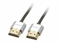 Lindy CROMO Slim High Speed HDMI Cable with Ethernet - HDMI mit Ethernetkabel - HDMI